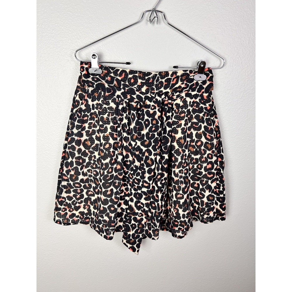 Who What Wear Black Brown Coral Womens Skirts Size Small NWT